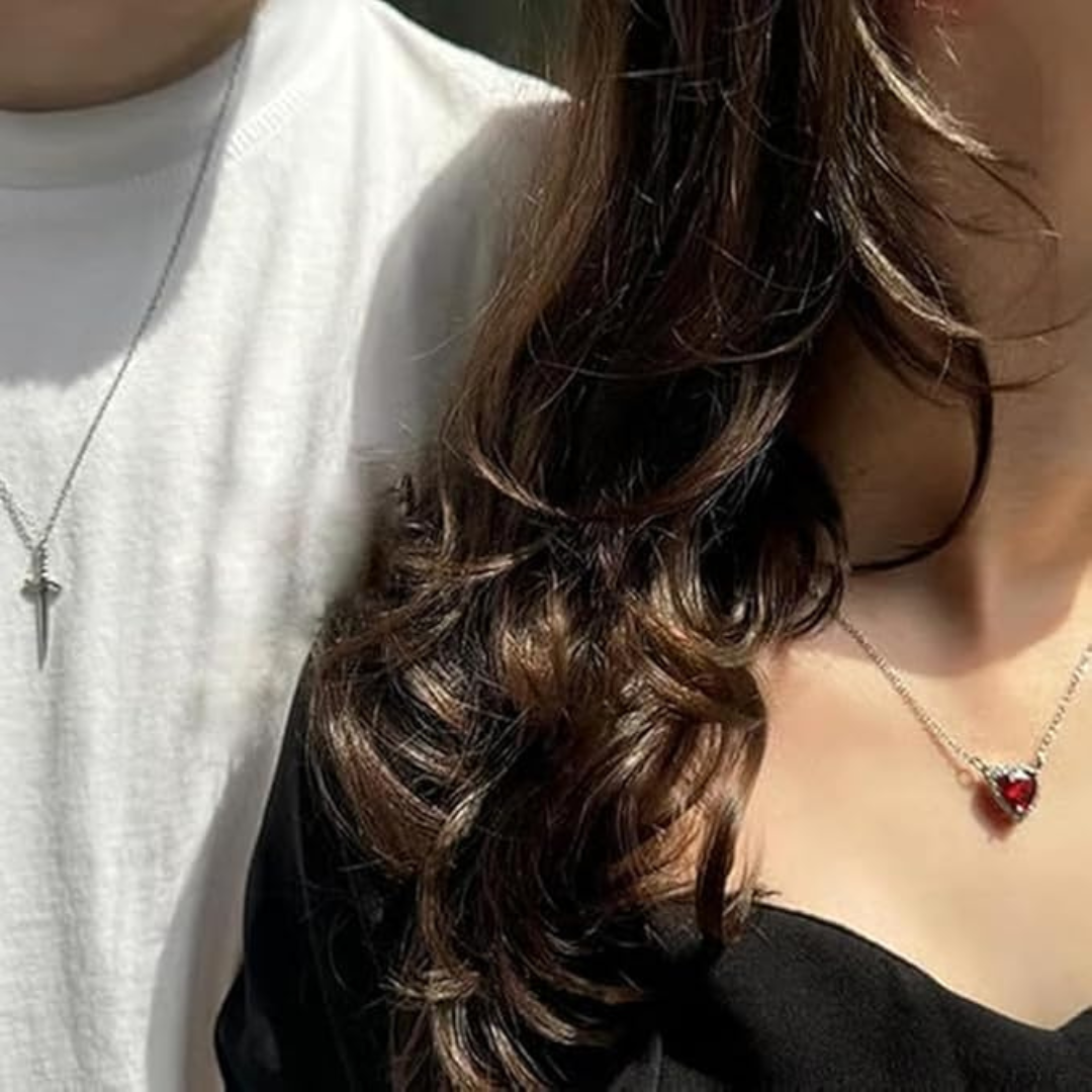 Collar Corazón y Espada